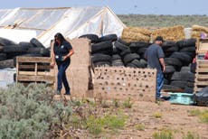 Child 'trained to carry out school shootings' at New Mexico compound