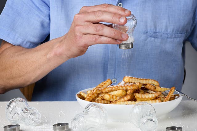 UK guidelines recommend not adding salt to food as it increases blood pressure and is already abundant in staples like bread