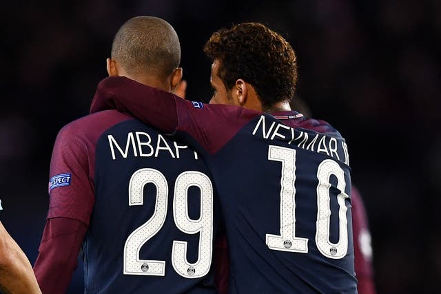 Kylian Mbappe and Neymar will lead PSG this summer