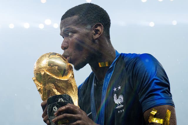 Paul Pogba enjoyed a successful summer with France at the World Cup in Russia