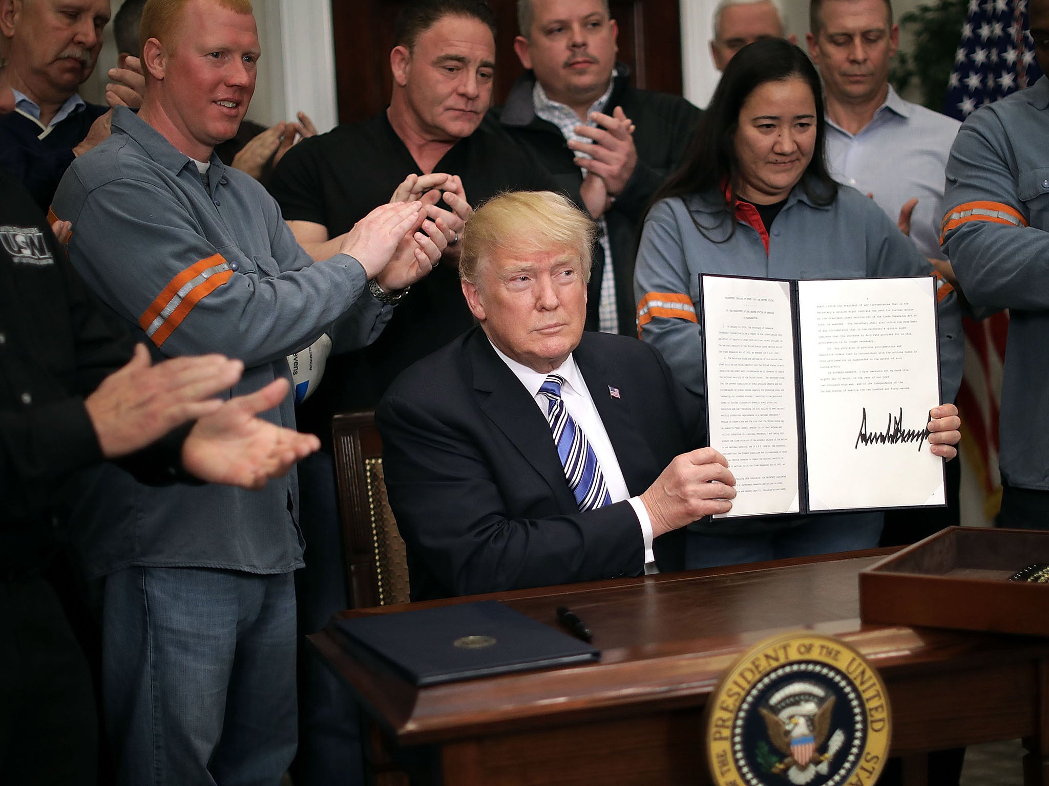 Earlier this year, Donald Trump announced that he would impose a 25 per cent tariff on imported steel and a 10 per cent tariff on imported aluminum