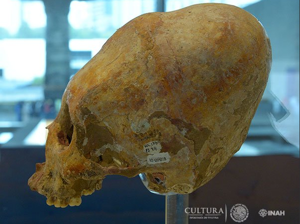 Three skeletons were found in the Puyil cave in the south of Mexico