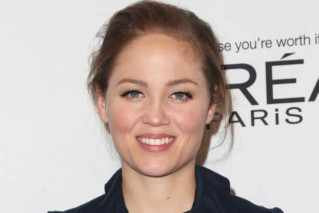 Erika Christensen described her newborn daughter as 'chubby-cheeked, rosy and so beautiful'