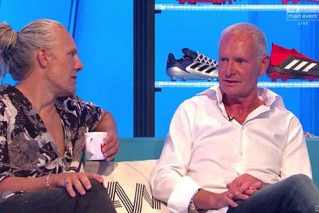 Former Tottenham and England footballer Paul 'Gazza' Gascoigne had to leave Sky Sports' Soccer AM early after feeling unwell