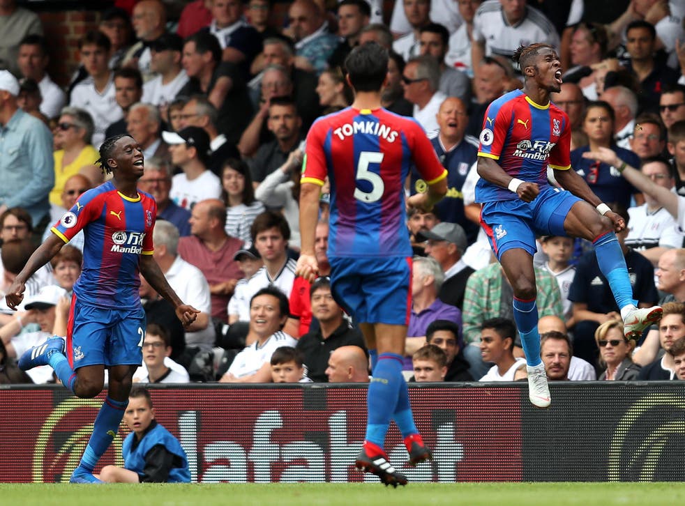 Zaha iced the game with a late counter-attack goal that made it 2-0
