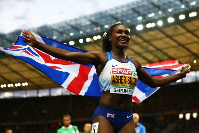 Dina Asher-Smith won the 200m final to add to her 100m triumph earlier in the week