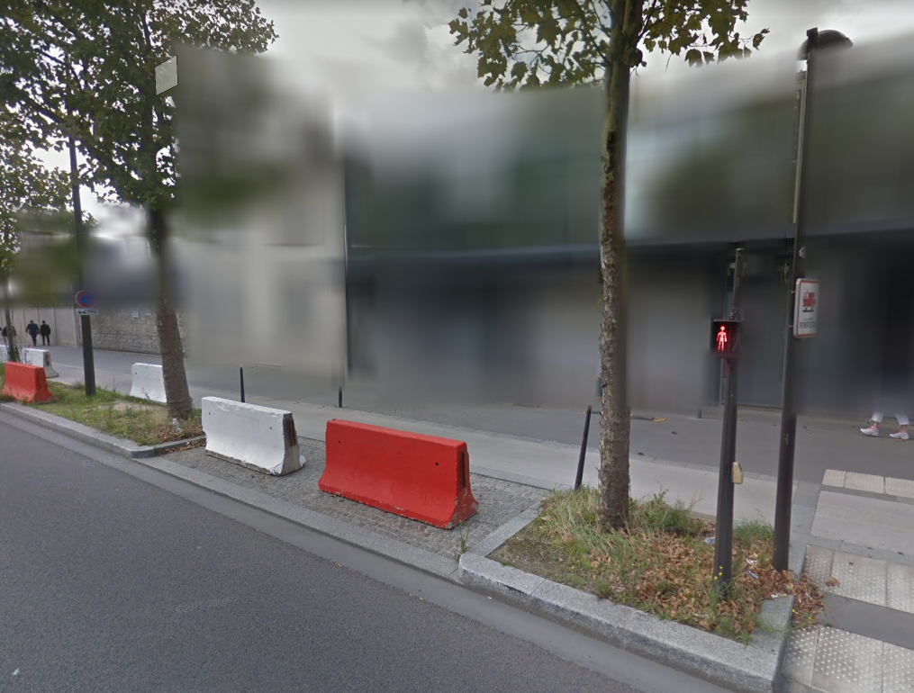 Google Maps blurs out General Directorate of External Security headquarters