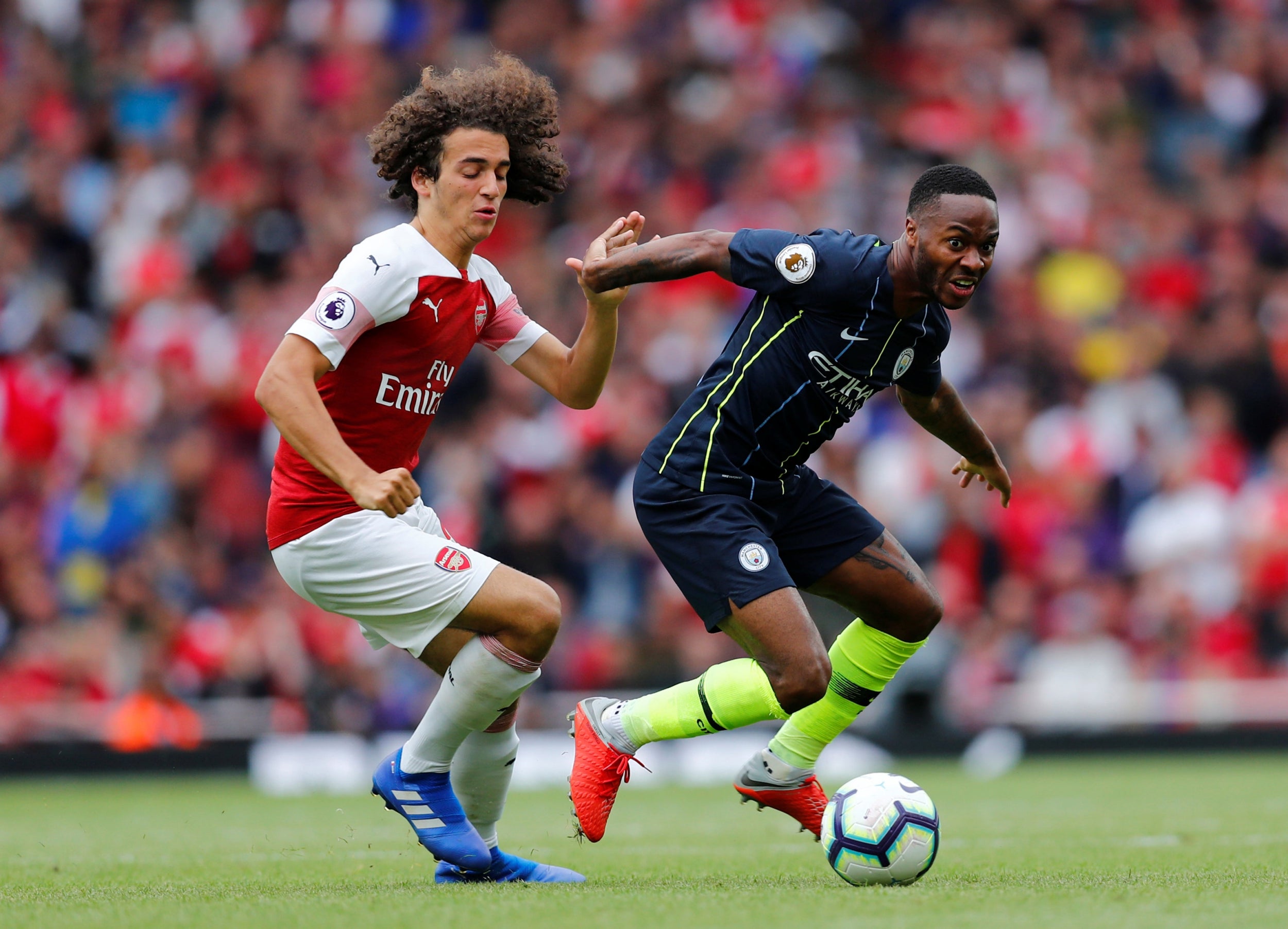 Raheem Sterling was it his best against Arsenal