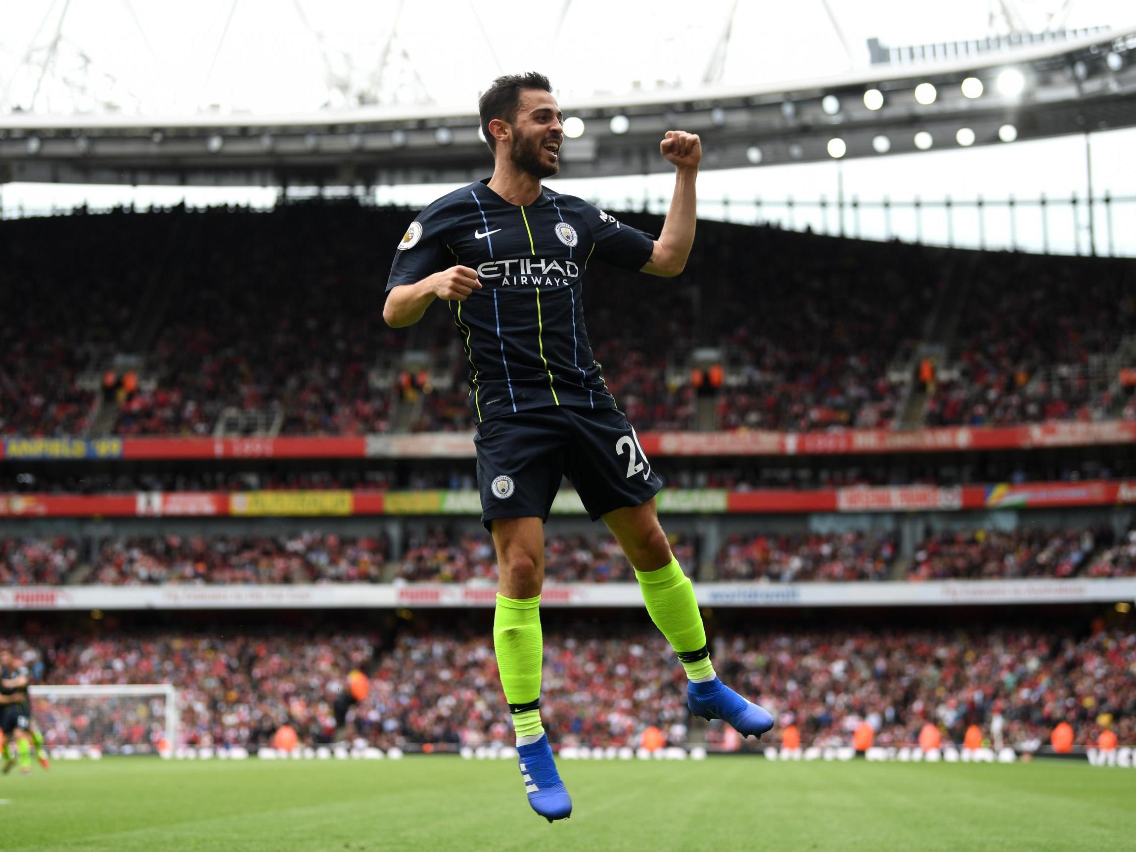 Bernardo Silva provided an interesting counterpoint to Mesut Ozil