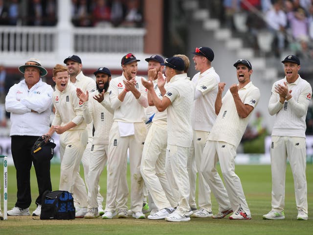 England are well on top, and for a side that has lost more than it has won in recent years, it will take a while for that particular novelty to wear off
