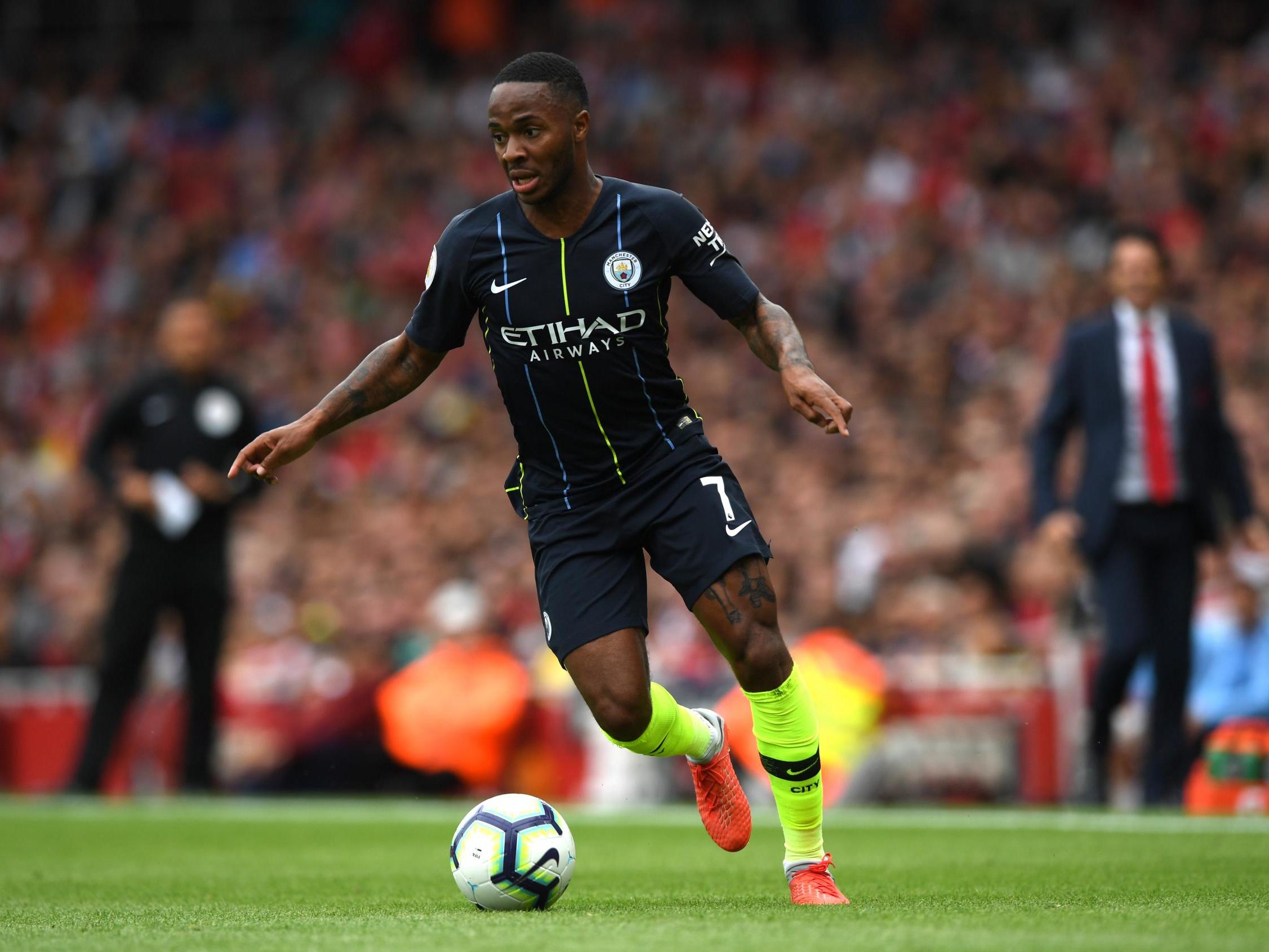 Sterling put in a superb performance against Arsenal on Sunday