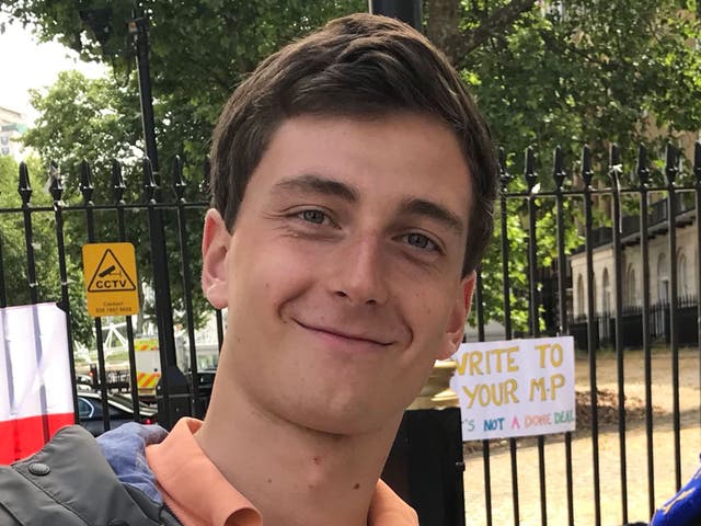 Tom Dupré, 23, was the co-leader of Generation Identity's UK branch