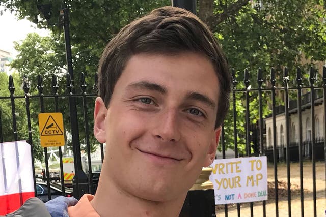 Tom Dupré, 23, was the co-leader of Generation Identity's UK branch