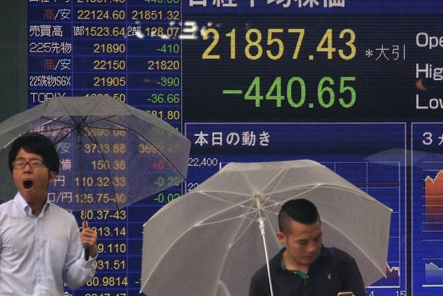 The country’s emergency contributed to the punishment of Asian shares overnight