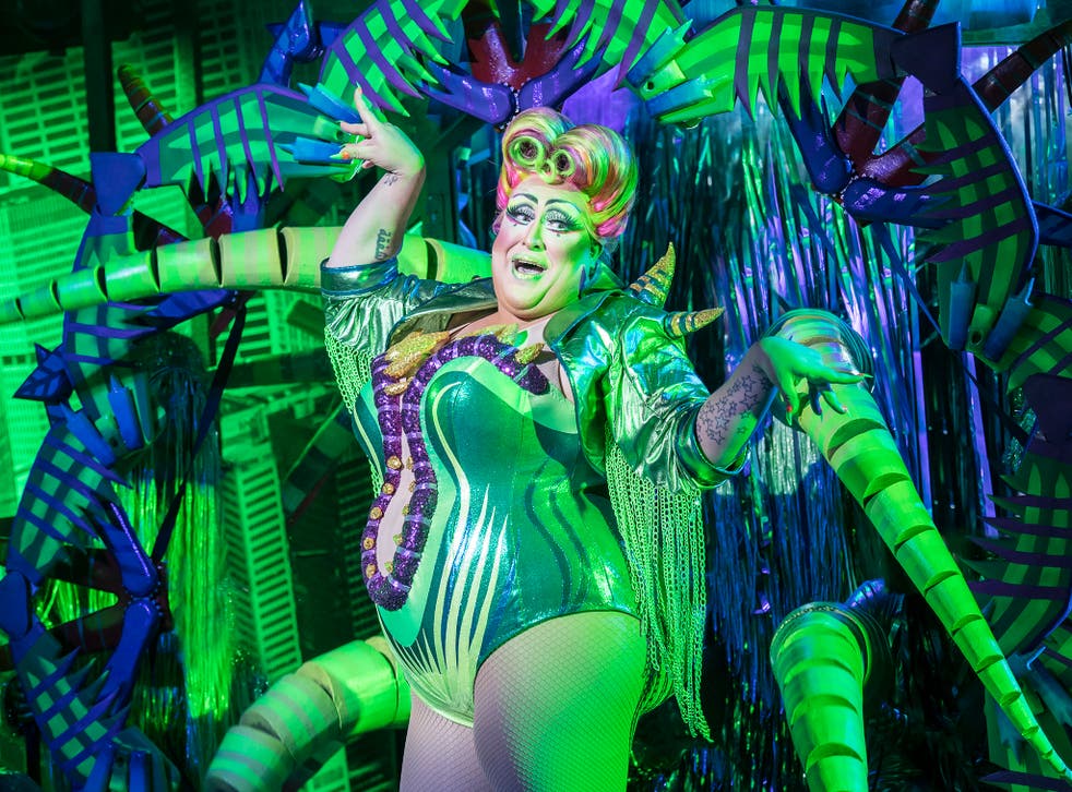 Vicky Vox plays the megalomaniacal plant in this fine revival of the classic musical