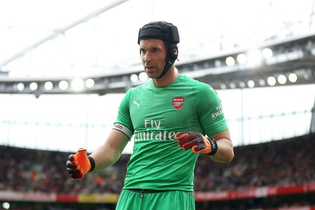 Petr Cech is ready to fight for his place
