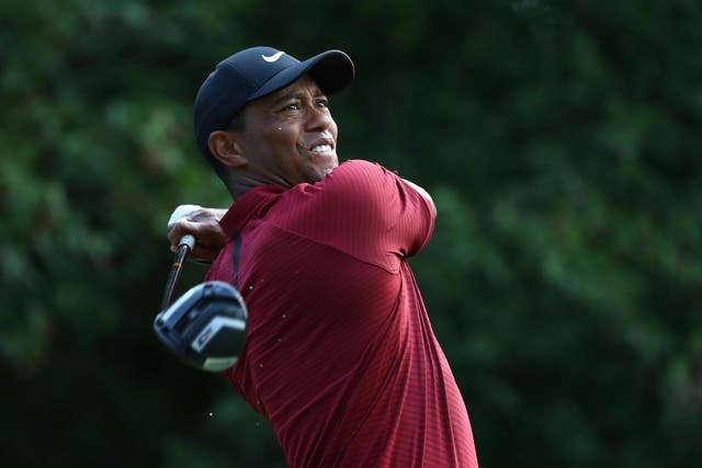 Tiger Woods finished runner-up at Bellerive