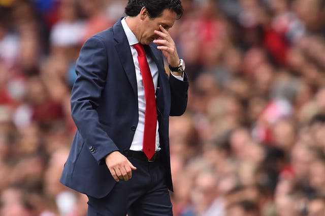 Unai Emery's Arsenal reign began with a disappointing 2-0 defeat