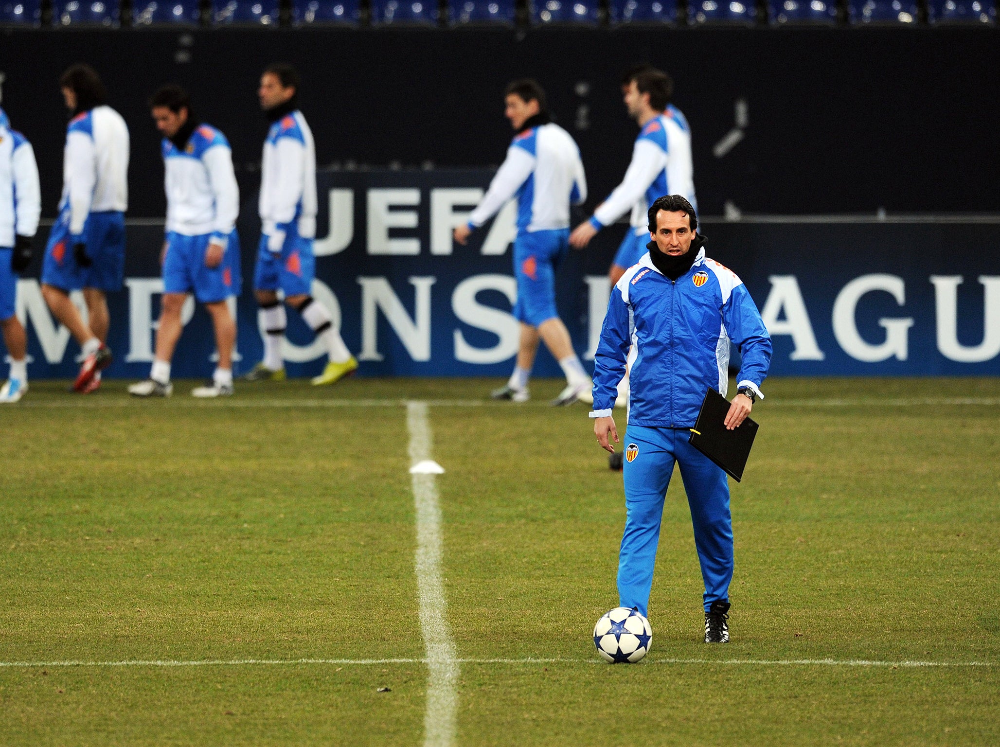 The Spaniard is a disciplinarian on the training field