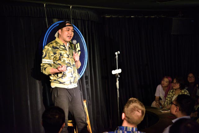 Stand-up comedy is a new artform in China