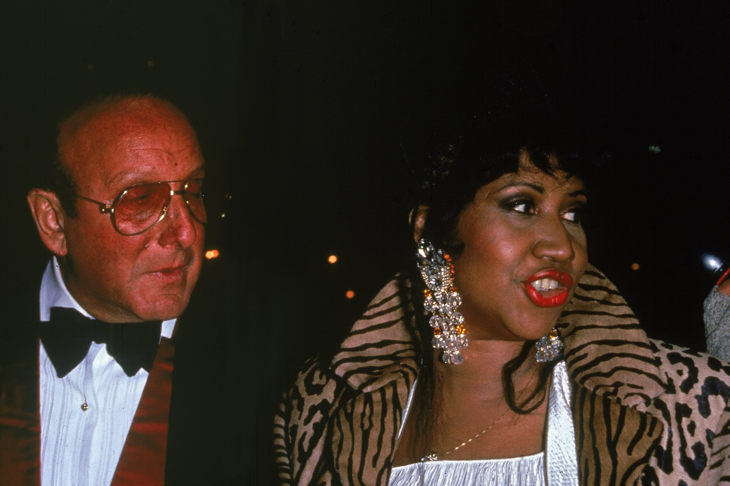 Clive Davis with Aretha Franklin, who called him ‘the greatest record man of all time’ (Getty)