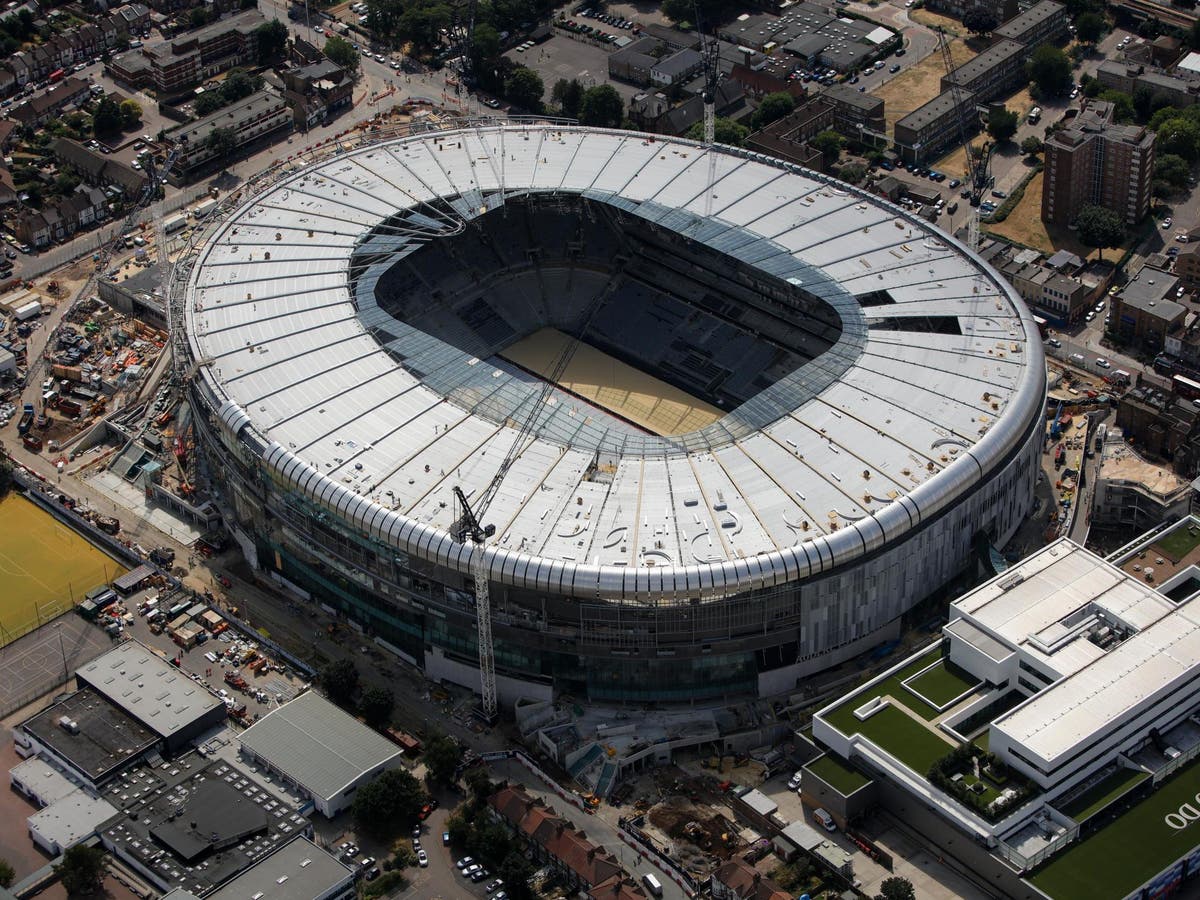 Tottenham confirm their latest update on their new stadium