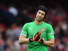 Cech involved in Twitter spat with Bayer Leverkusen after Arsenal loss