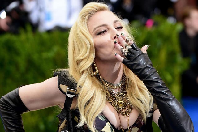 Very much in Vogue this week: Madonna