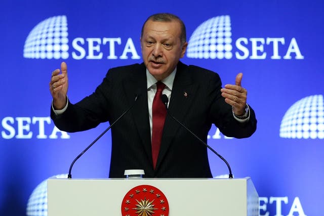 Erdogan defends Turkey's economy and accuses the US of jeopardising bilateral ties