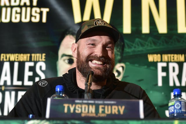 This is the second fight of Tyson Fury's comeback