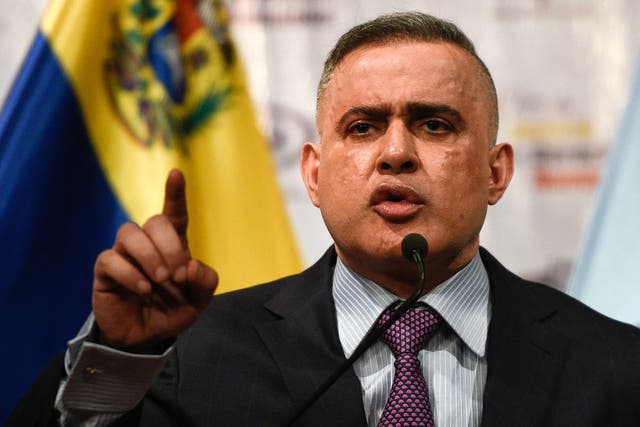 Colonel Pedro Zambrano and general Alejandro Pérez appeared in court on Monday, chief prosecutor Tarek William Saab (pictured) said in a speech