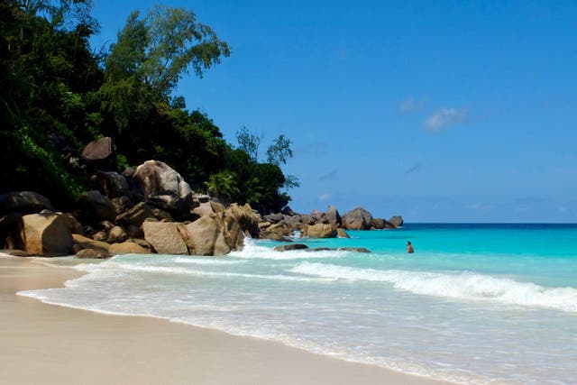 The Seychelles beaches are some of the most beautiful in the world