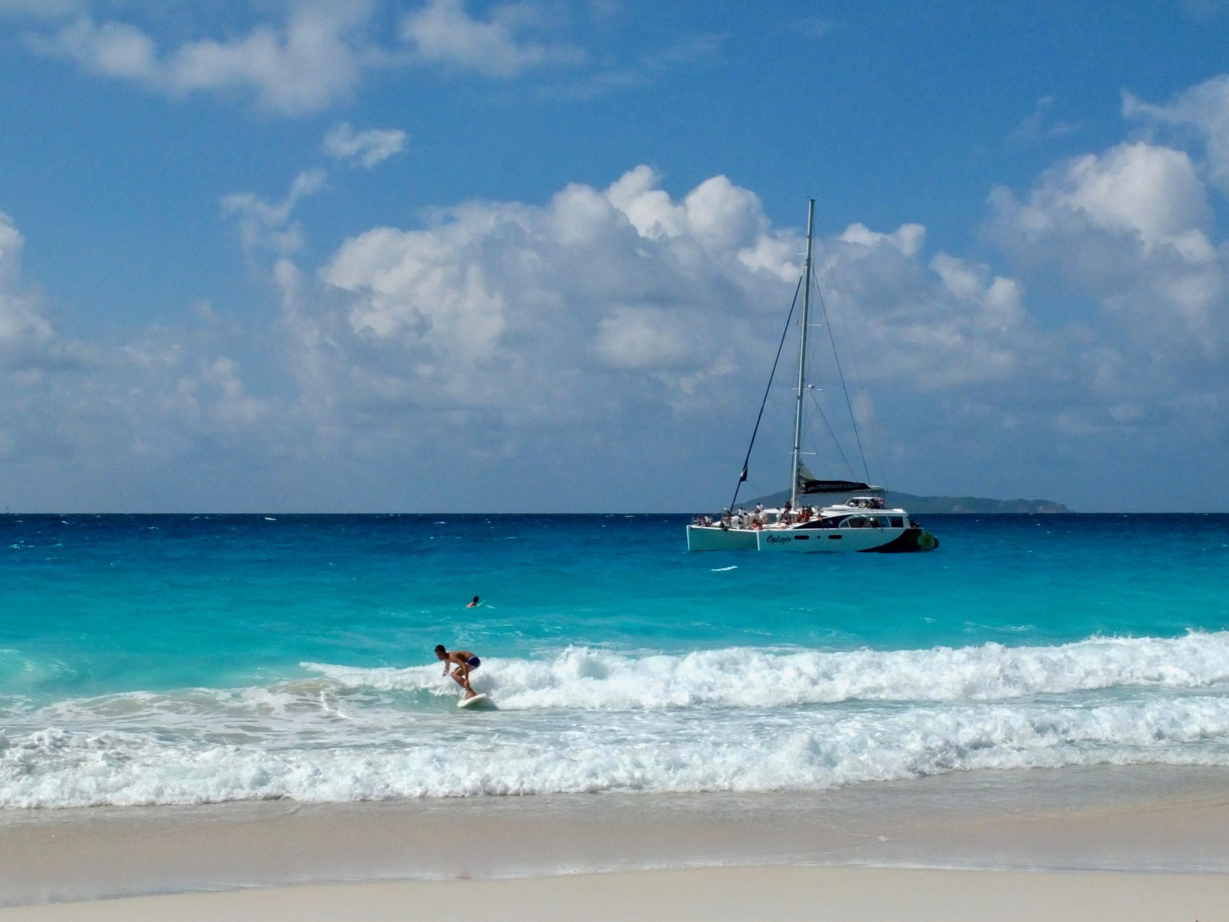All Seychelles beaches – like Anse Georgette – are public, by law