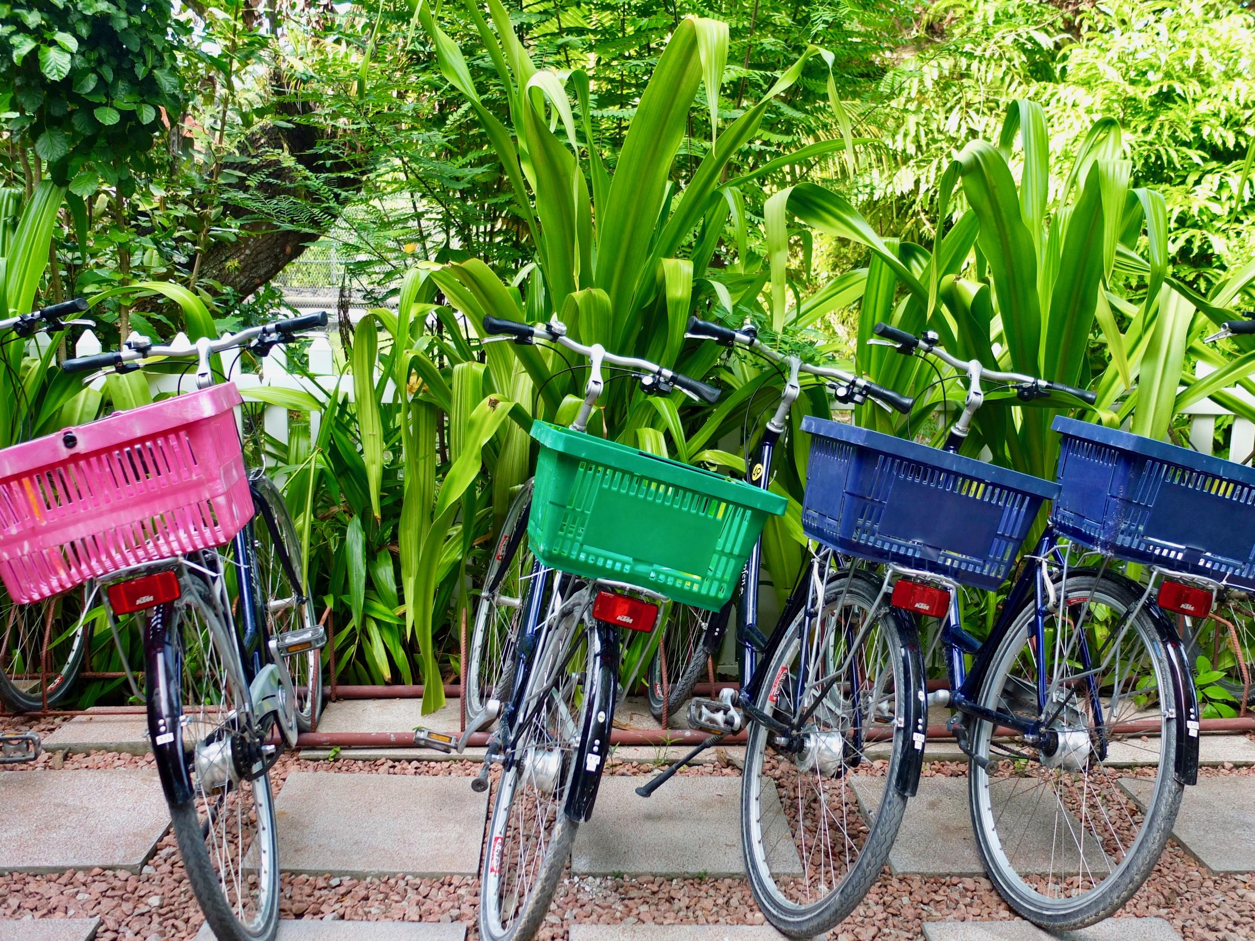 Cycling is the best way to explore La Digue