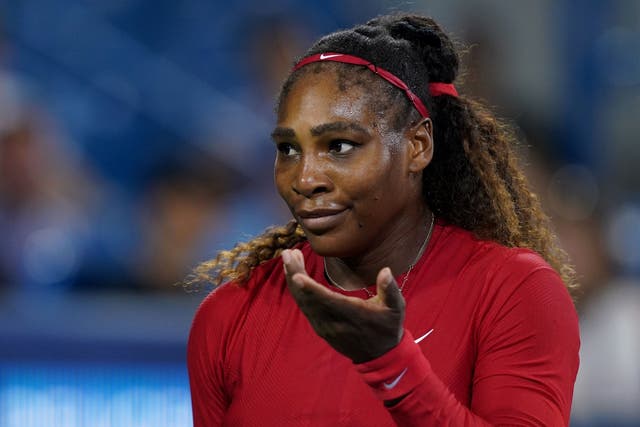 Serena Williams stressed she needs time to get back to her past levels