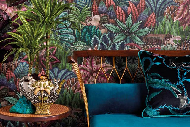 Cole & Son's Singita wallpaper from the Ardmore Collection