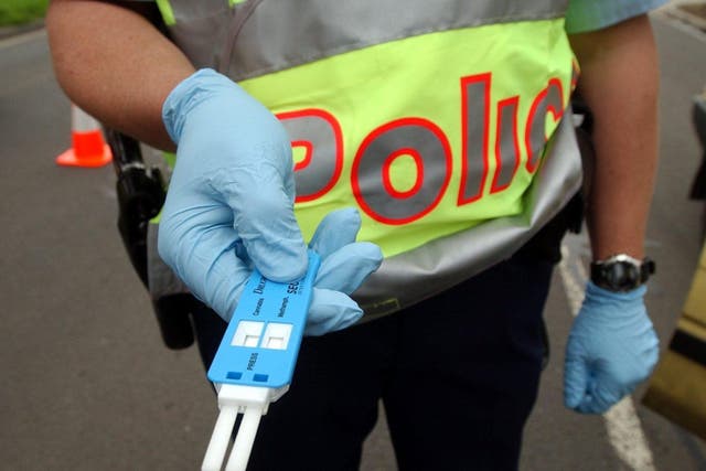Spanish police have stepped up roadside drug and drink testing