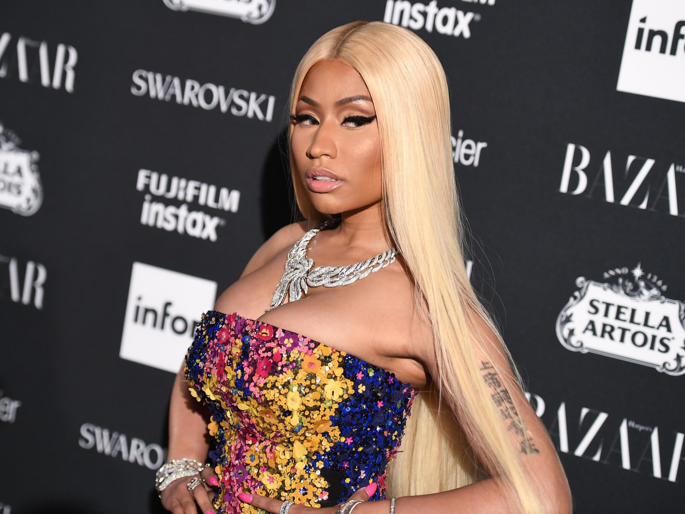 Minaj has rubbished claims by her ex-boyfriend she stabbed him while they were together