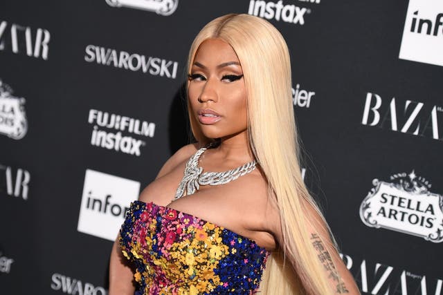 Minaj has rubbished claims by her ex-boyfriend she stabbed him while they were together