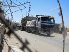 Israel reopens goods crossing to Gaza amid hope for truce talks