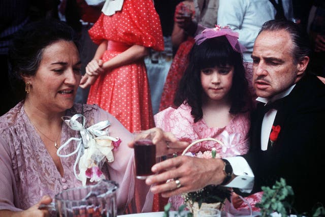 Morgana King played the wife of Marlon Brando's Don Corleone in the 1972 classic ‘The Godfather’