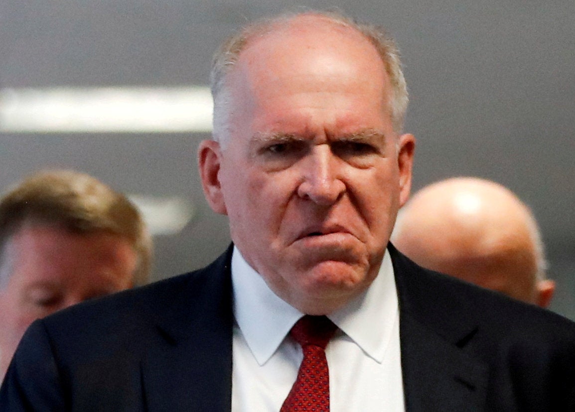 John Brennan has attacked Donald Trump on Twitter