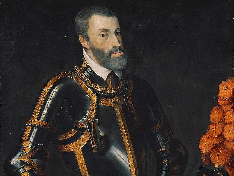 Portrait of Charles I of Spain, ruler of the Holy Roman Empire