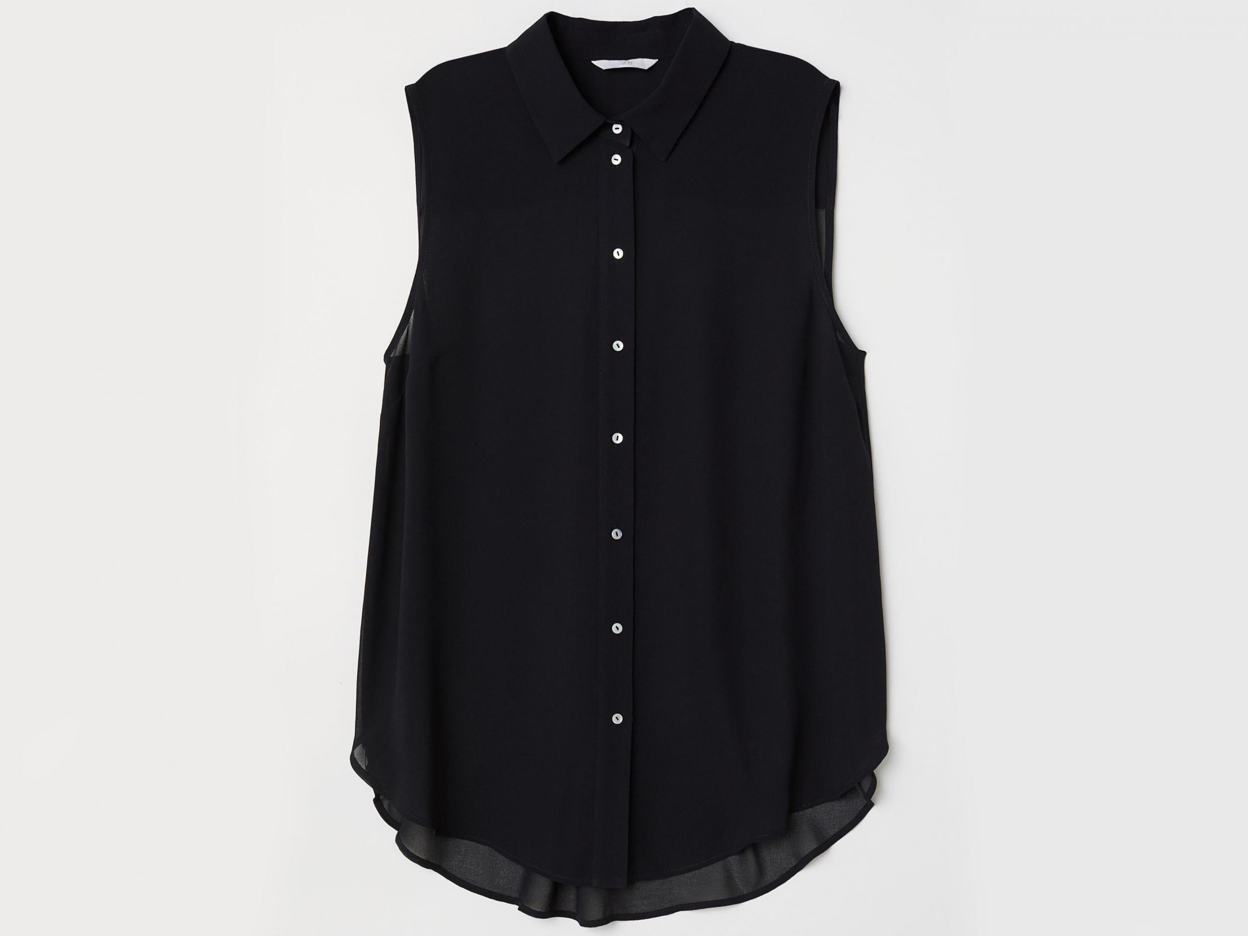 Sleeveless Blouse, £8.99, H&amp;M