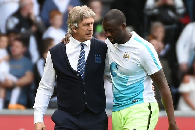 Manuel Pellegrini has ruled out West Ham making a move for Yaya Toure