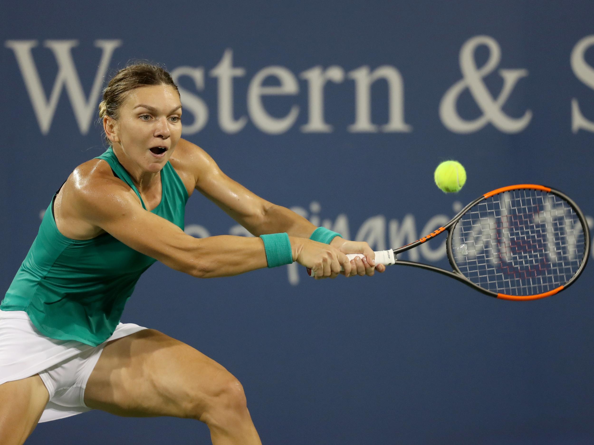 Halep currently leads second-placed Wozniacki by more than 2,000 points in the world rankings