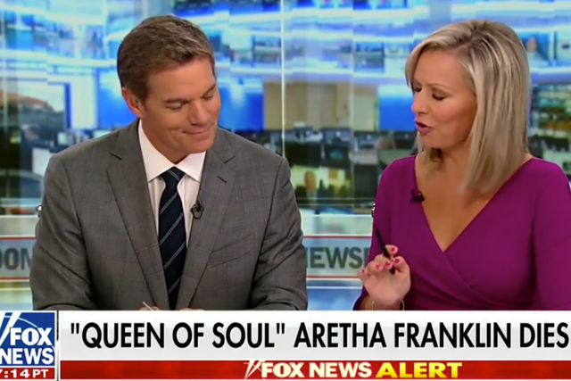 Fox News used the wrong photo for a tribute to Aretha Franklin