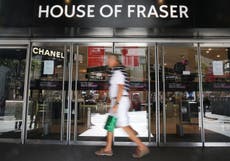 Four House of Fraser stores set for closure have been saved