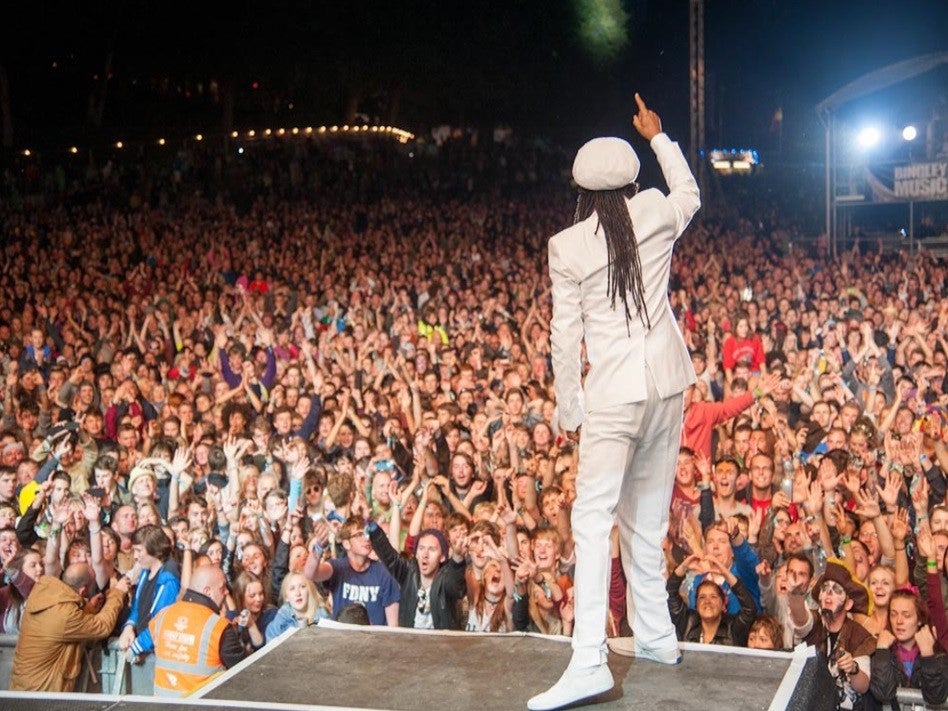 Nile Rogers took to the stage in 2013