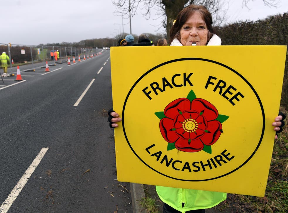Many locals have long opposed fracking operations in Lancashire